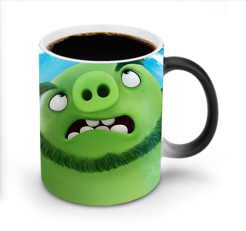 （画像用） Angry Birds アングリーバード 温度変色マグカップ