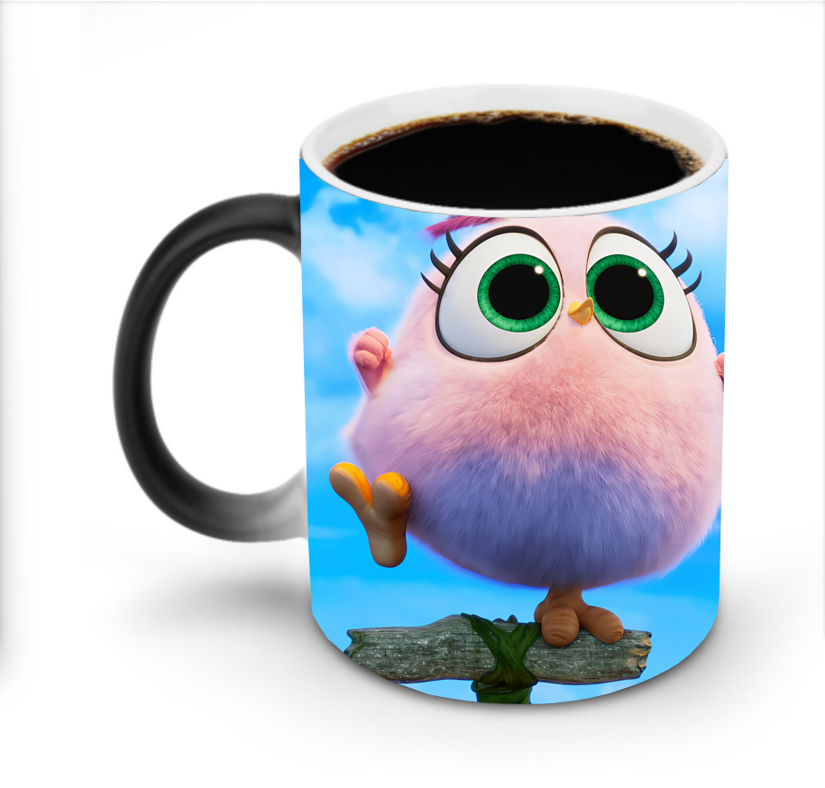 （画像用） Angry Birds アングリーバード 温度変色マグカップ