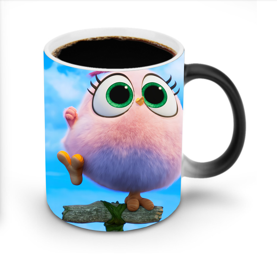 （画像用） Angry Birds アングリーバード 温度変色マグカップ