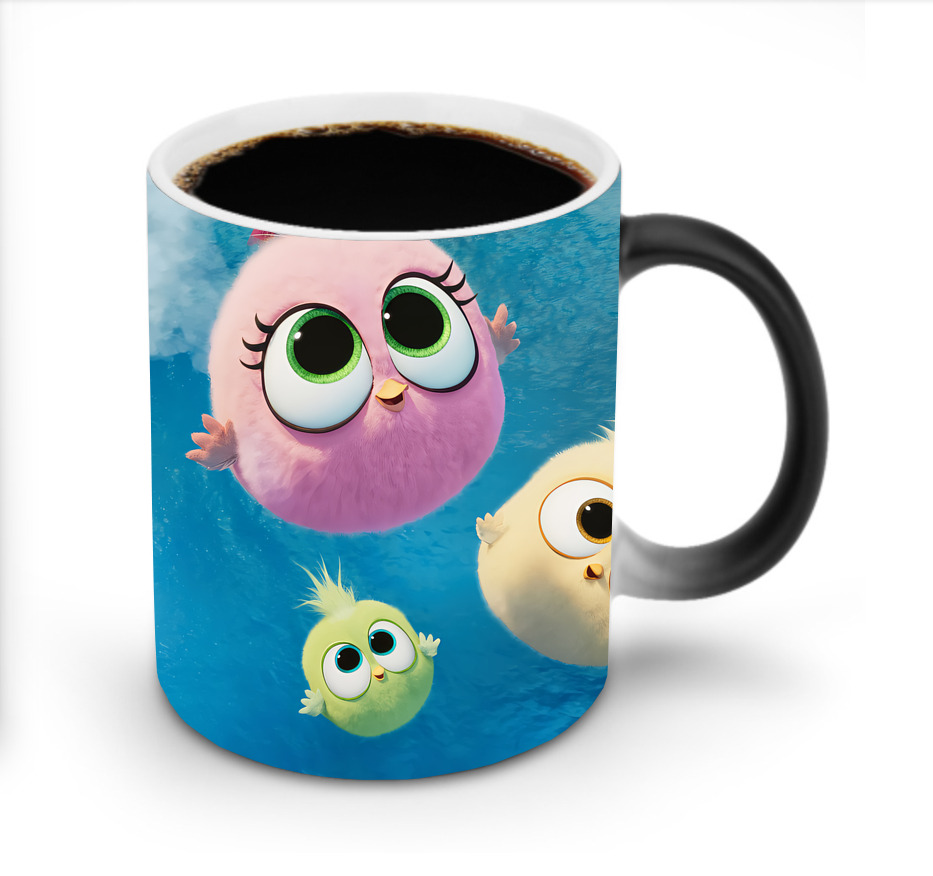 （画像用） Angry Birds アングリーバード 温度変色マグカップ