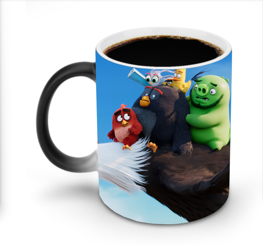 （画像用） Angry Birds アングリーバード 温度変色マグカップ