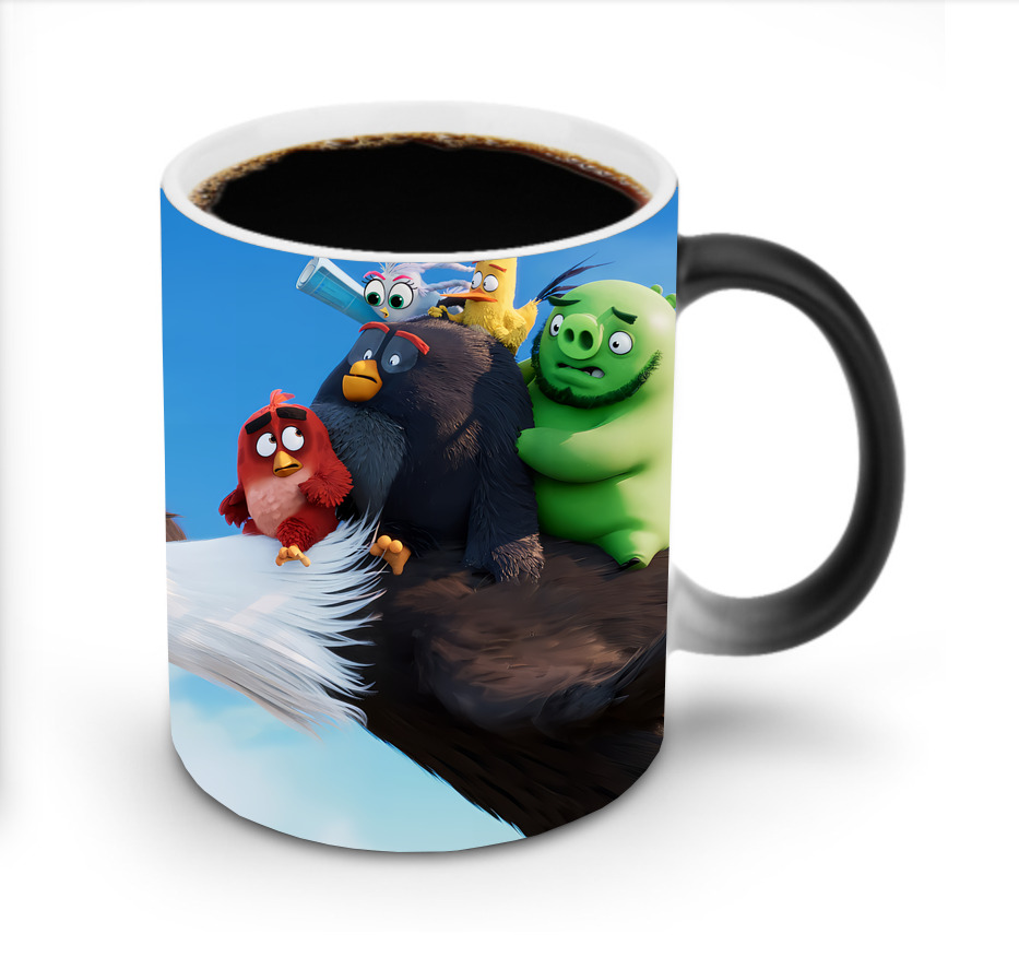 （画像用） Angry Birds アングリーバード 温度変色マグカップ