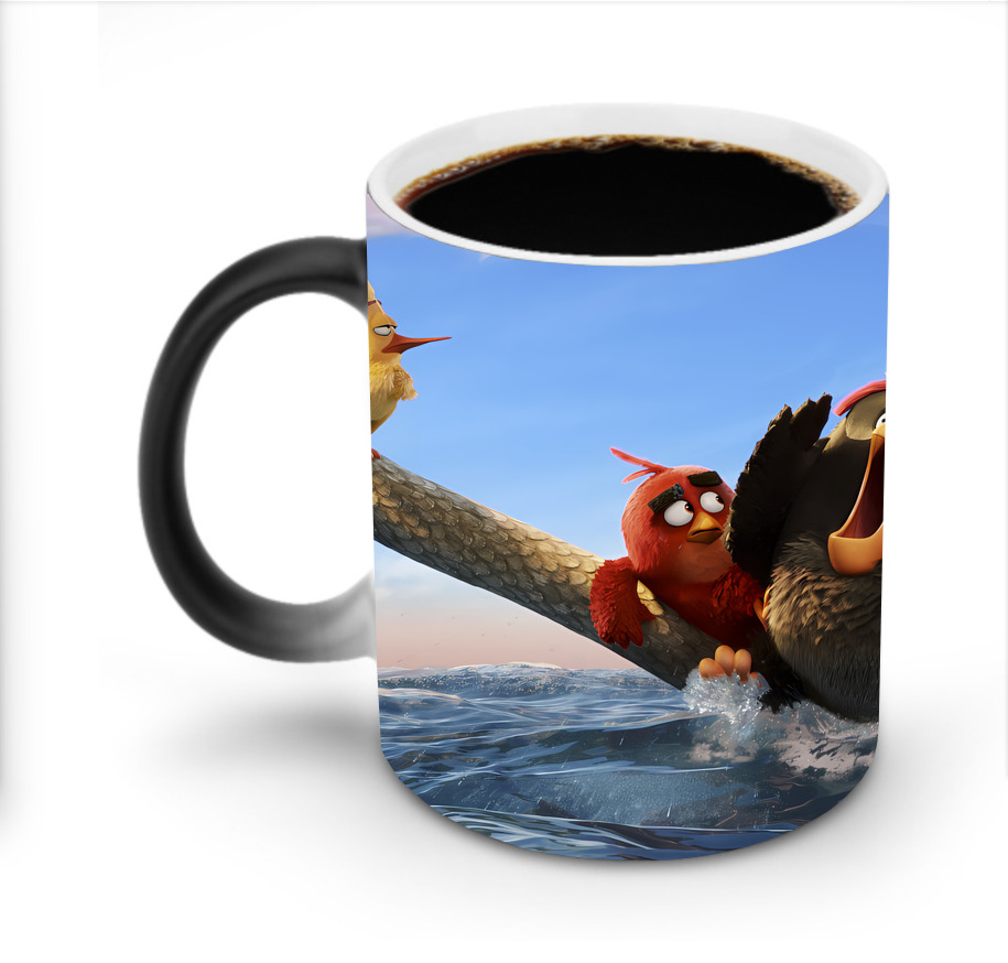 （画像用） Angry Birds アングリーバード 温度変色マグカップ