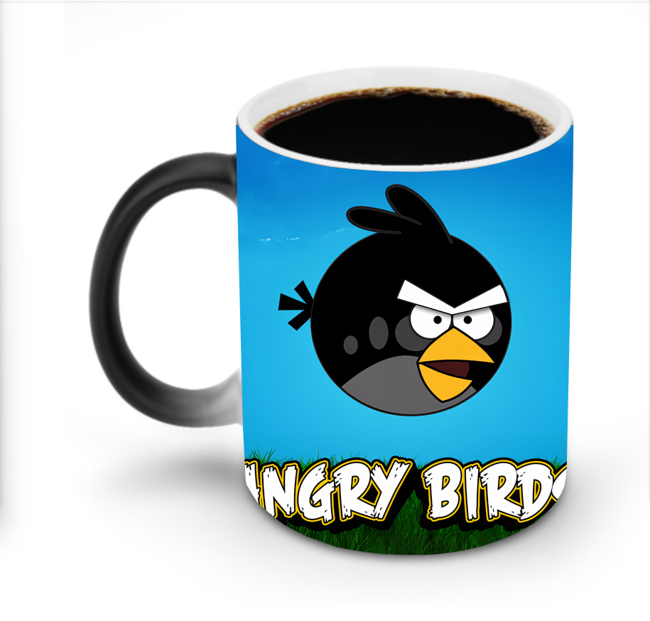 （画像用） Angry Birds アングリーバード 温度変色マグカップ
