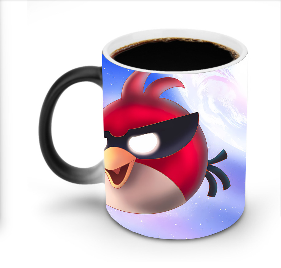 （画像用） Angry Birds アングリーバード 温度変色マグカップ