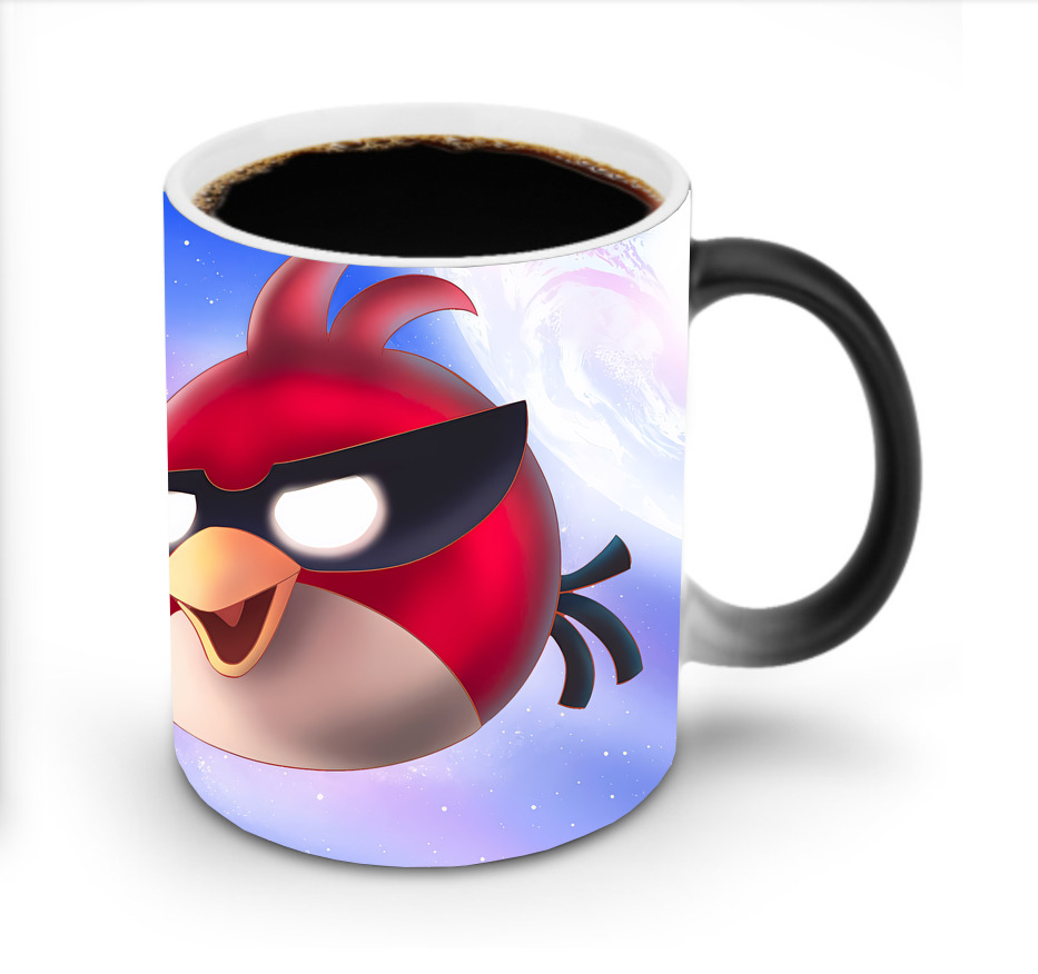 （画像用） Angry Birds アングリーバード 温度変色マグカップ