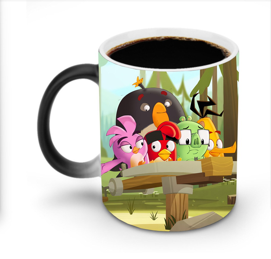 （画像用） Angry Birds アングリーバード 温度変色マグカップ