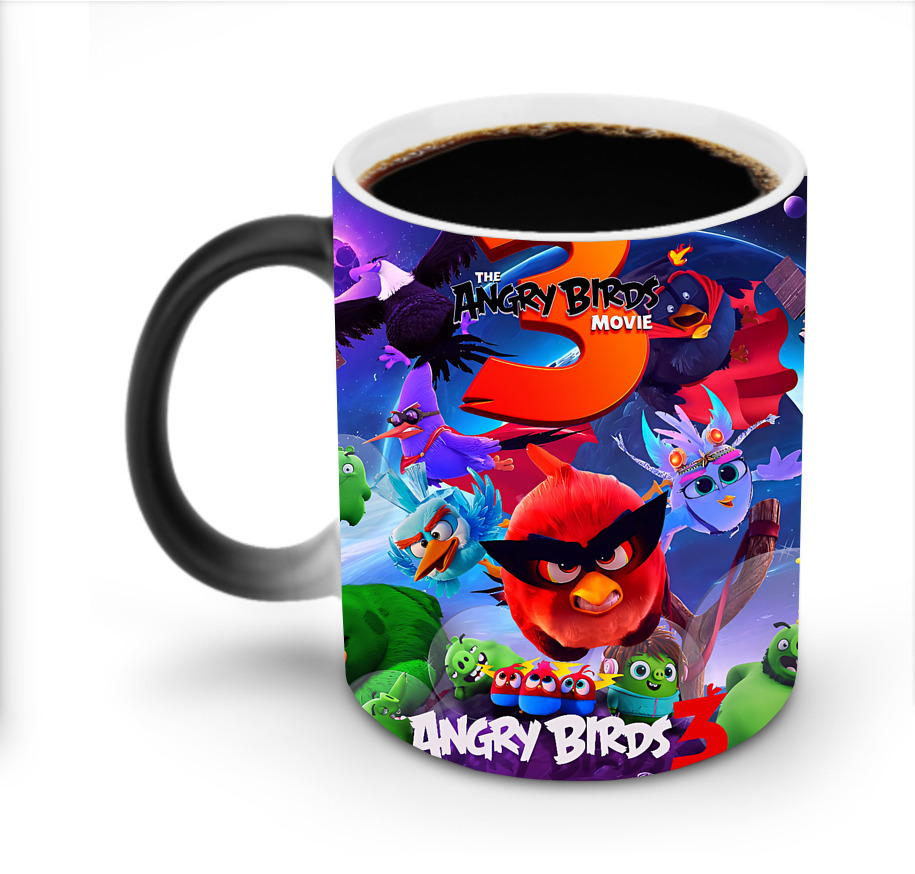（画像用） Angry Birds アングリーバード 温度変色マグカップ