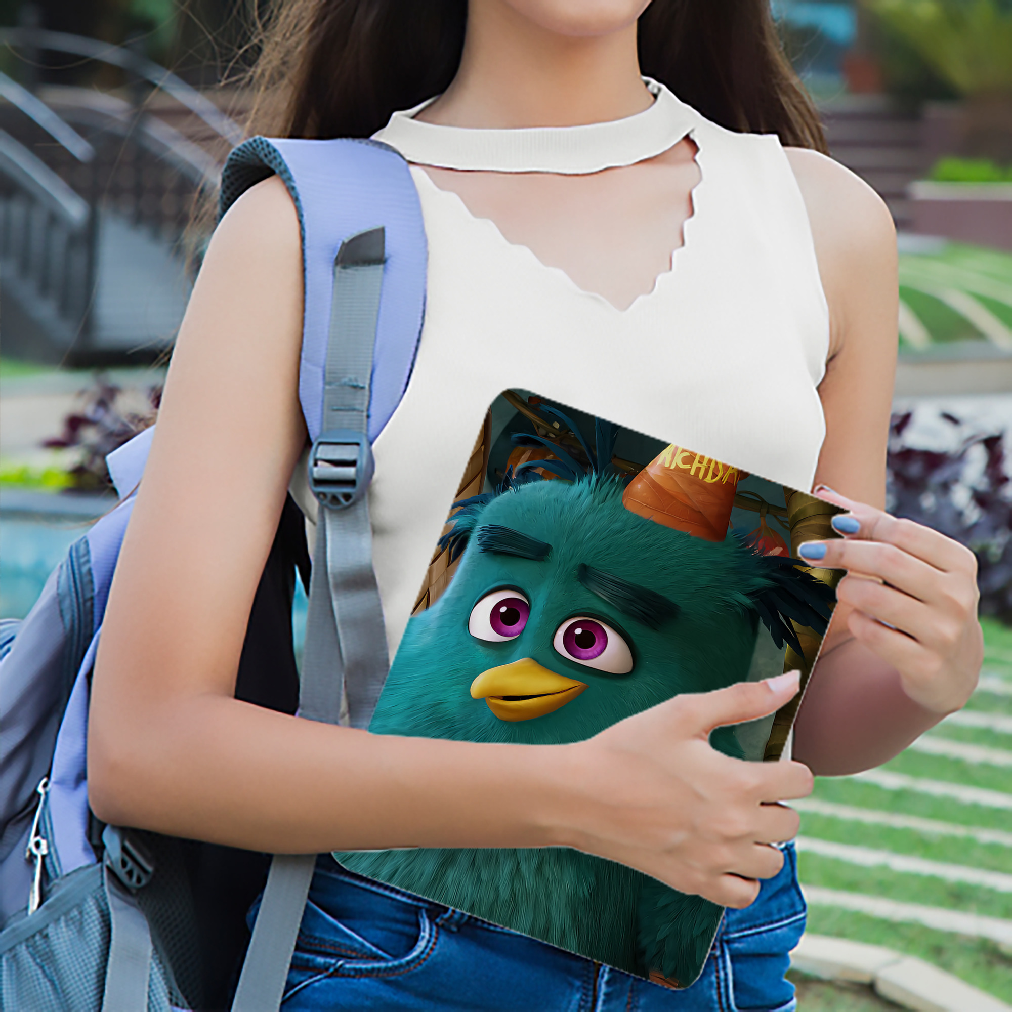 Angry Birds アングリーバード IPad ケース ブック型 PUレザー TPU 耐衝撃 軽量 薄型 ペン収納なし 全面保護 IPad 各モデル対応