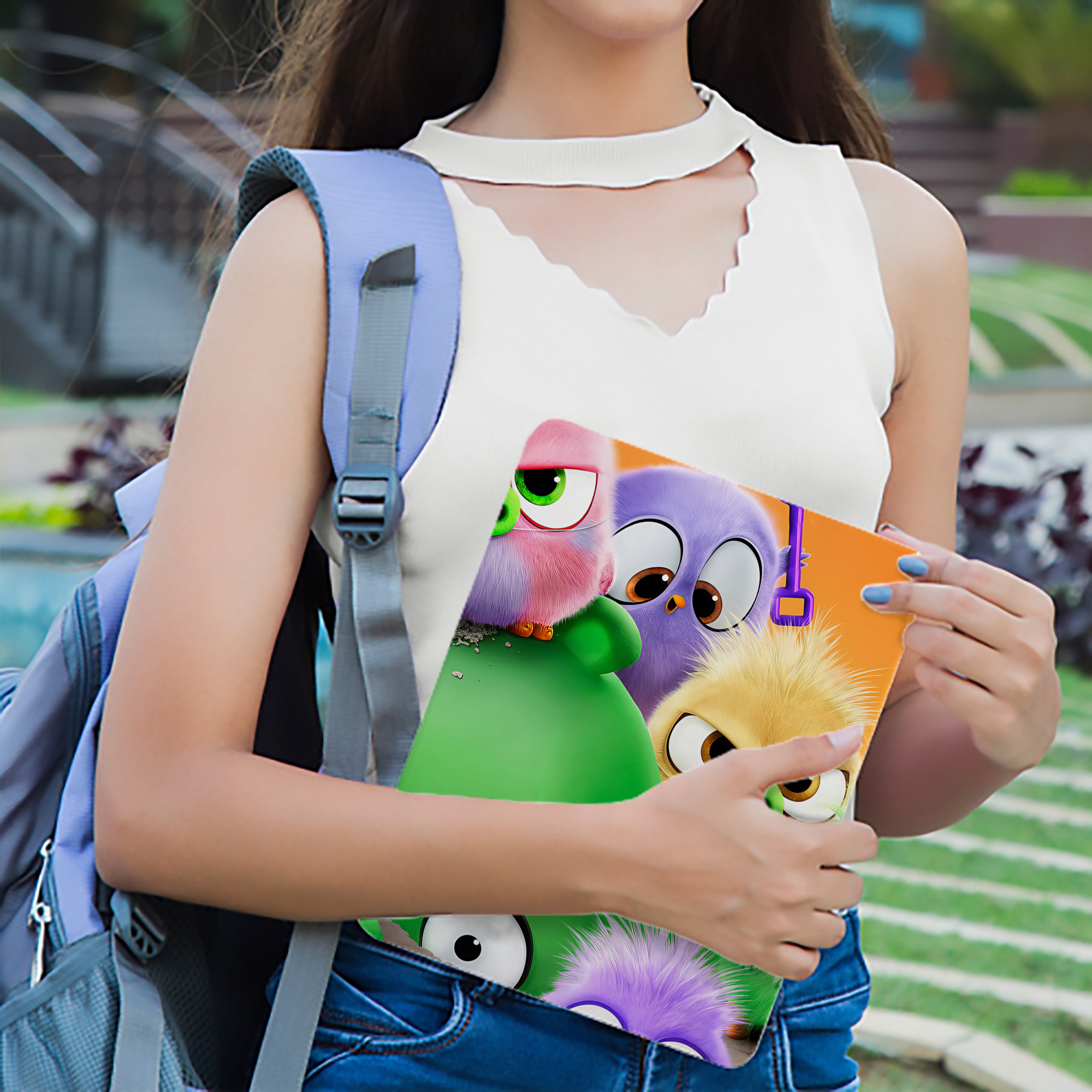 Angry Birds アングリーバード IPad ケース ブック型 PUレザー TPU 耐衝撃 軽量 薄型 ペン収納なし 全面保護 IPad 各モデル対応
