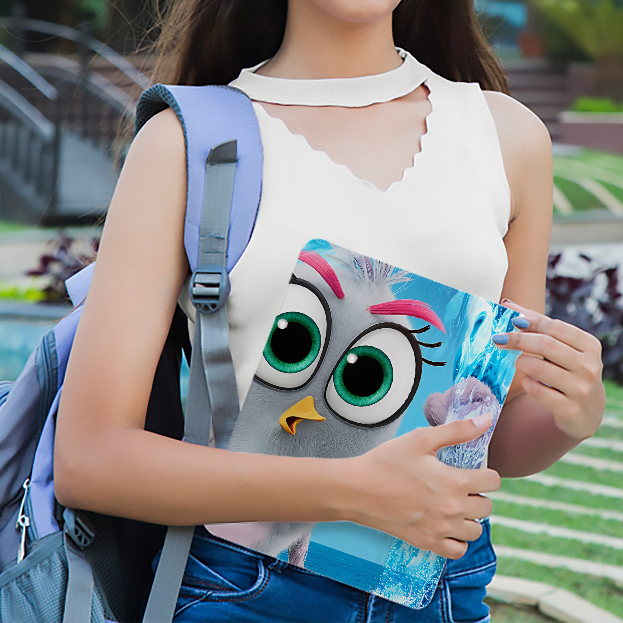 Angry Birds アングリーバード IPad ケース ブック型 PUレザー TPU 耐衝撃 軽量 薄型 ペン収納なし 全面保護 IPad 各モデル対応