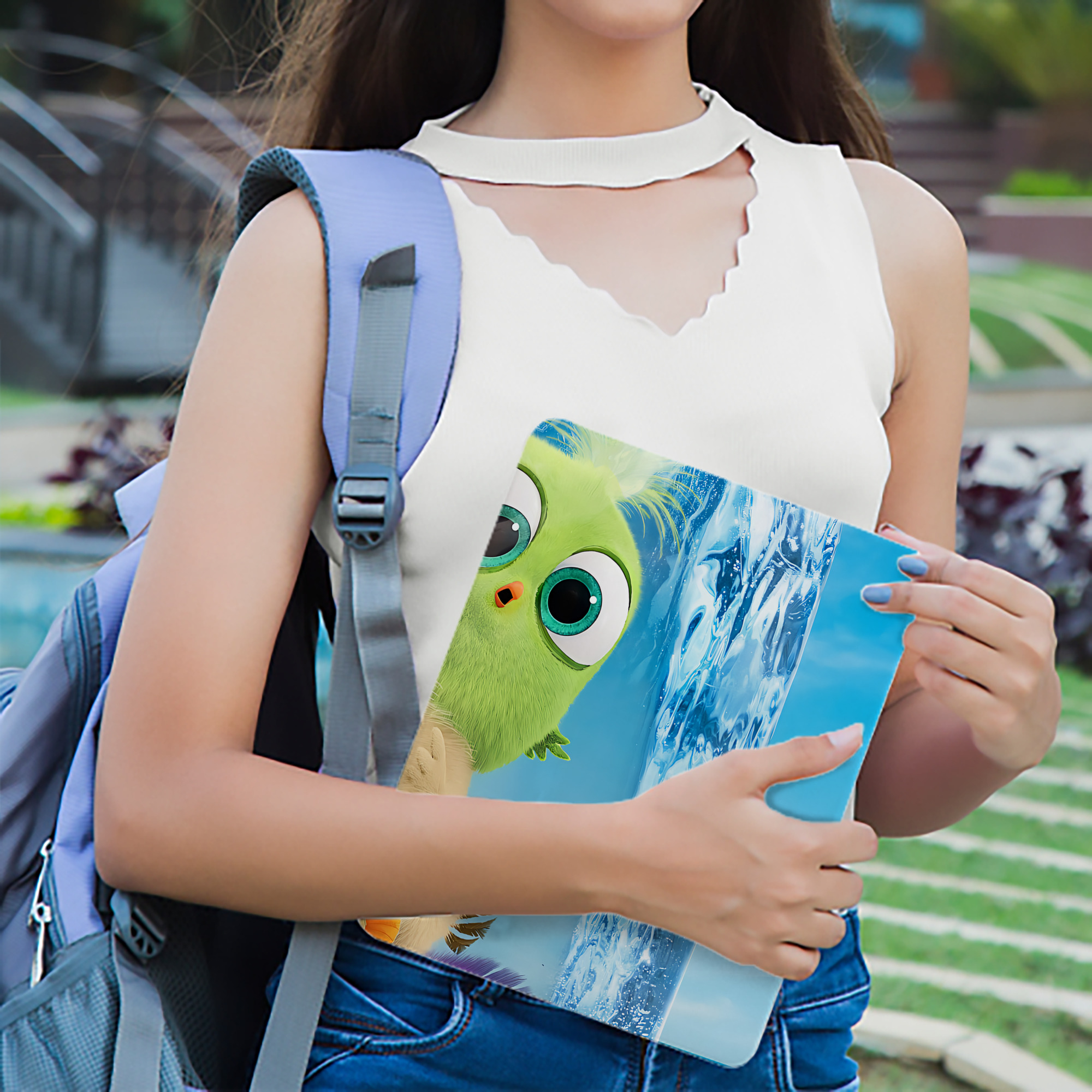 Angry Birds アングリーバード IPad ケース ブック型 PUレザー TPU 耐衝撃 軽量 薄型 ペン収納なし 全面保護 IPad 各モデル対応