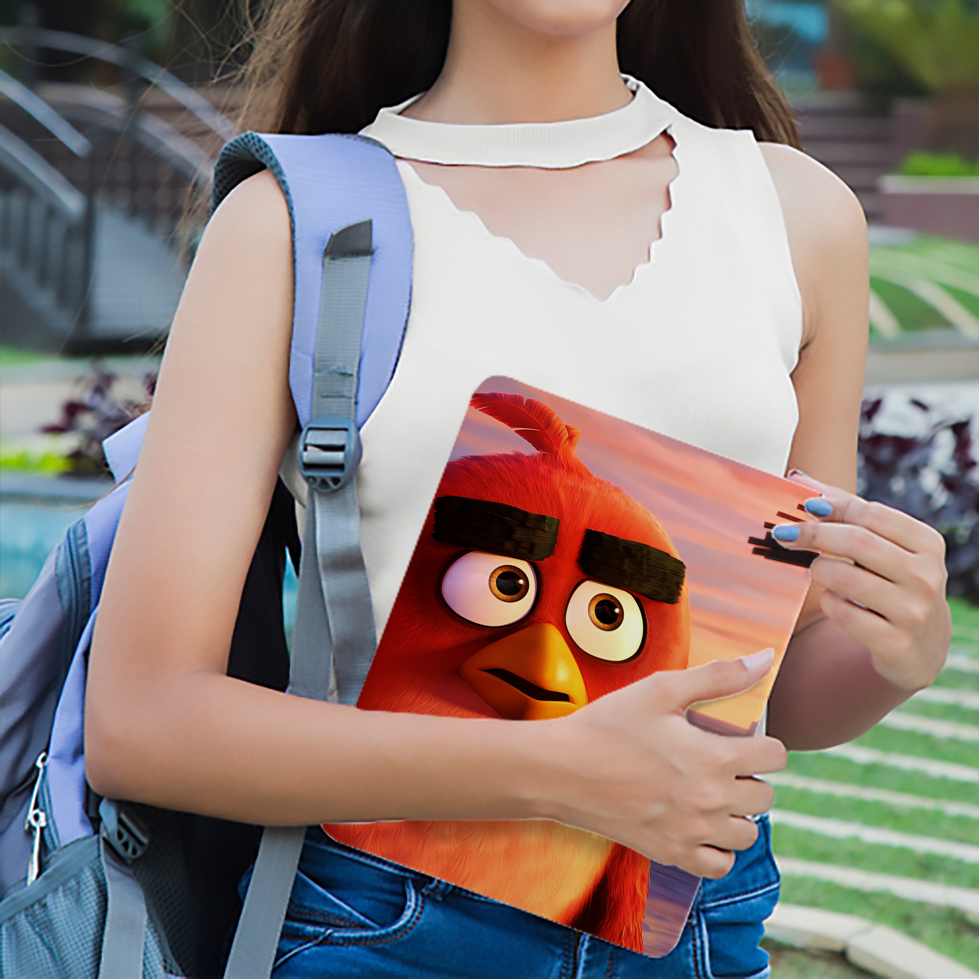 Angry Birds アングリーバード IPad ケース ブック型 PUレザー TPU 耐衝撃 軽量 薄型 ペン収納なし 全面保護 IPad 各モデル対応