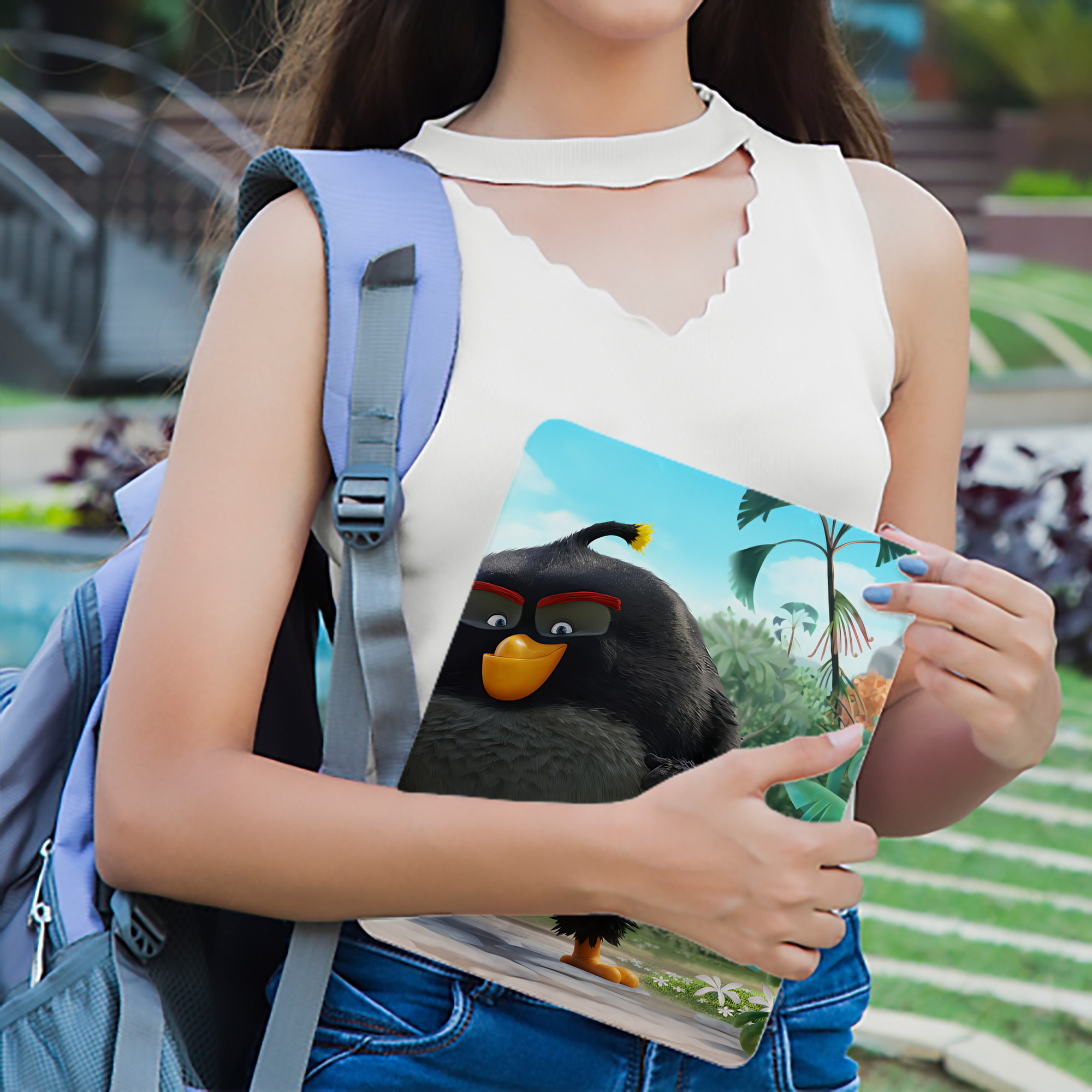 Angry Birds アングリーバード IPad ケース ブック型 PUレザー TPU 耐衝撃 軽量 薄型 ペン収納なし 全面保護 IPad 各モデル対応