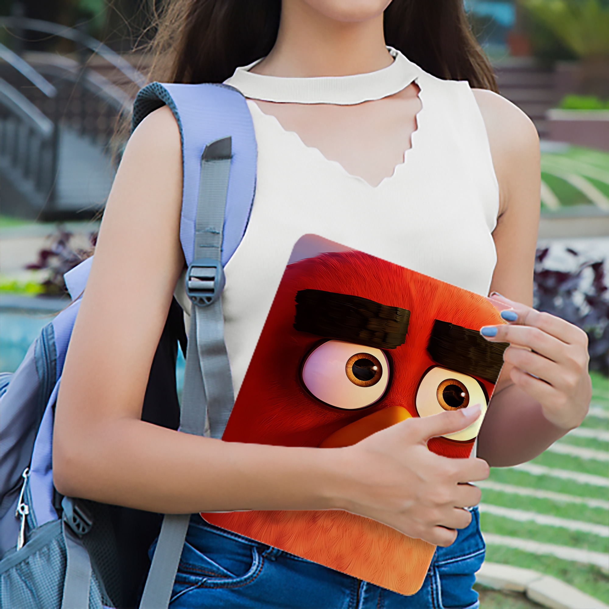 Angry Birds アングリーバード IPad ケース ブック型 PUレザー TPU 耐衝撃 軽量 薄型 ペン収納なし 全面保護 IPad 各モデル対応