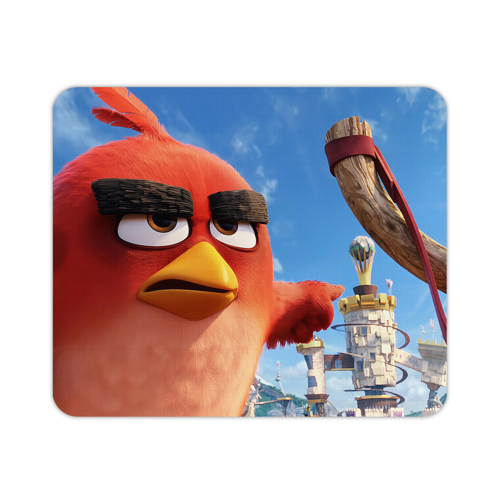 （画像用） Angry Birds アングリーバード マウスパッド ステッチ加工 ラバー素材 防水 滑り止め 超薄型 ゲーミング/オフィス対応