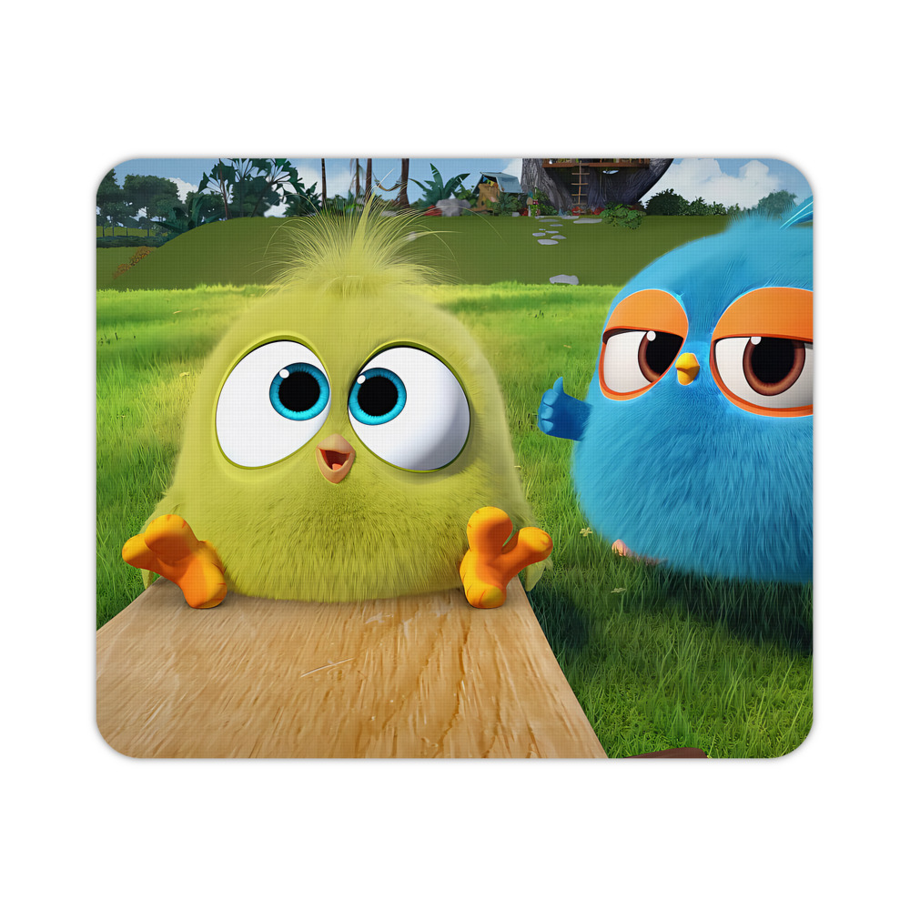（画像用） Angry Birds アングリーバード マウスパッド ステッチ加工 ラバー素材 防水 滑り止め 超薄型 ゲーミング/オフィス対応