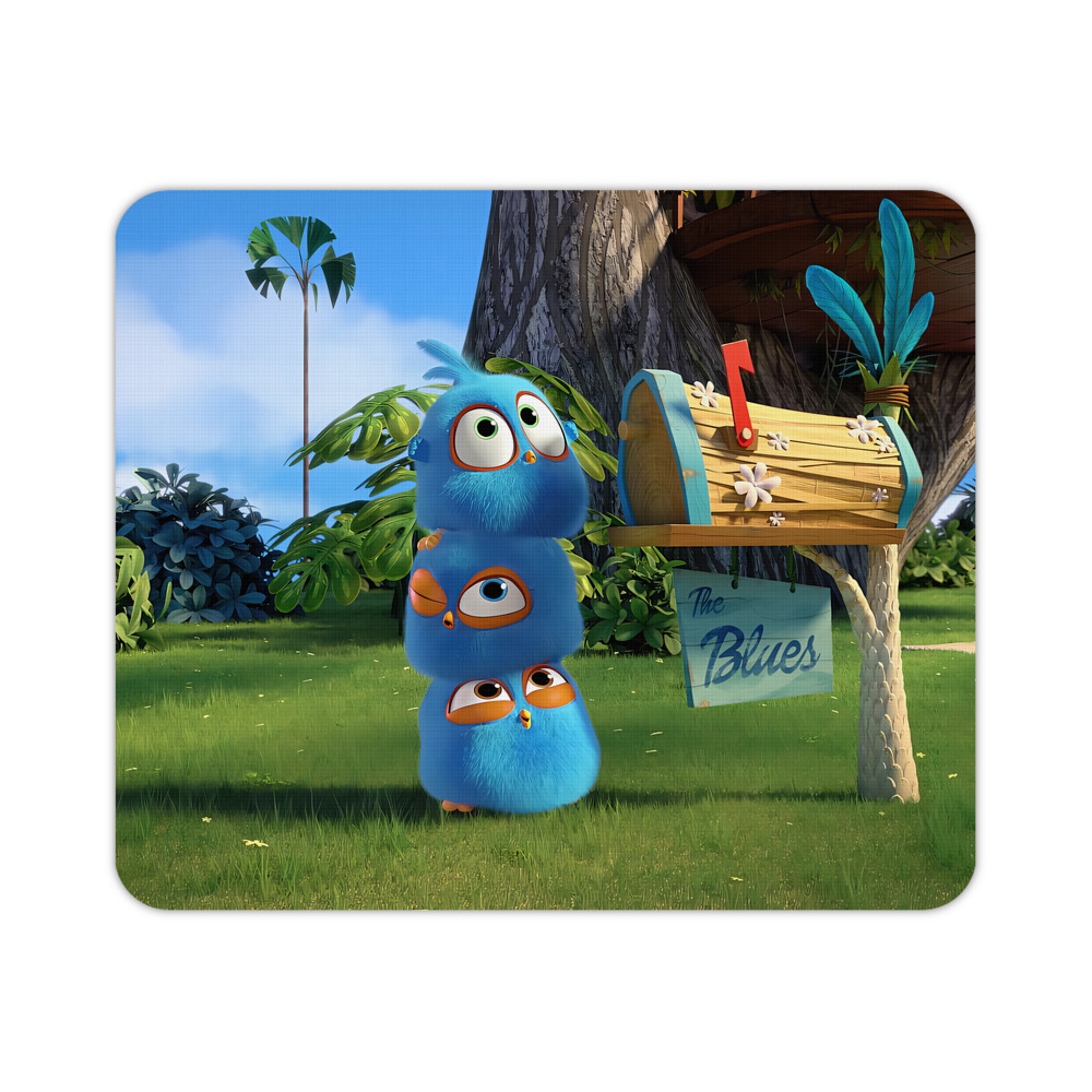 （画像用） Angry Birds アングリーバード マウスパッド ステッチ加工 ラバー素材 防水 滑り止め 超薄型 ゲーミング/オフィス対応