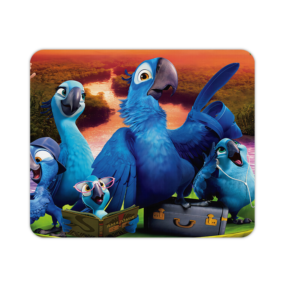 （画像用） Angry Birds アングリーバード マウスパッド ステッチ加工 ラバー素材 防水 滑り止め 超薄型 ゲーミング/オフィス対応