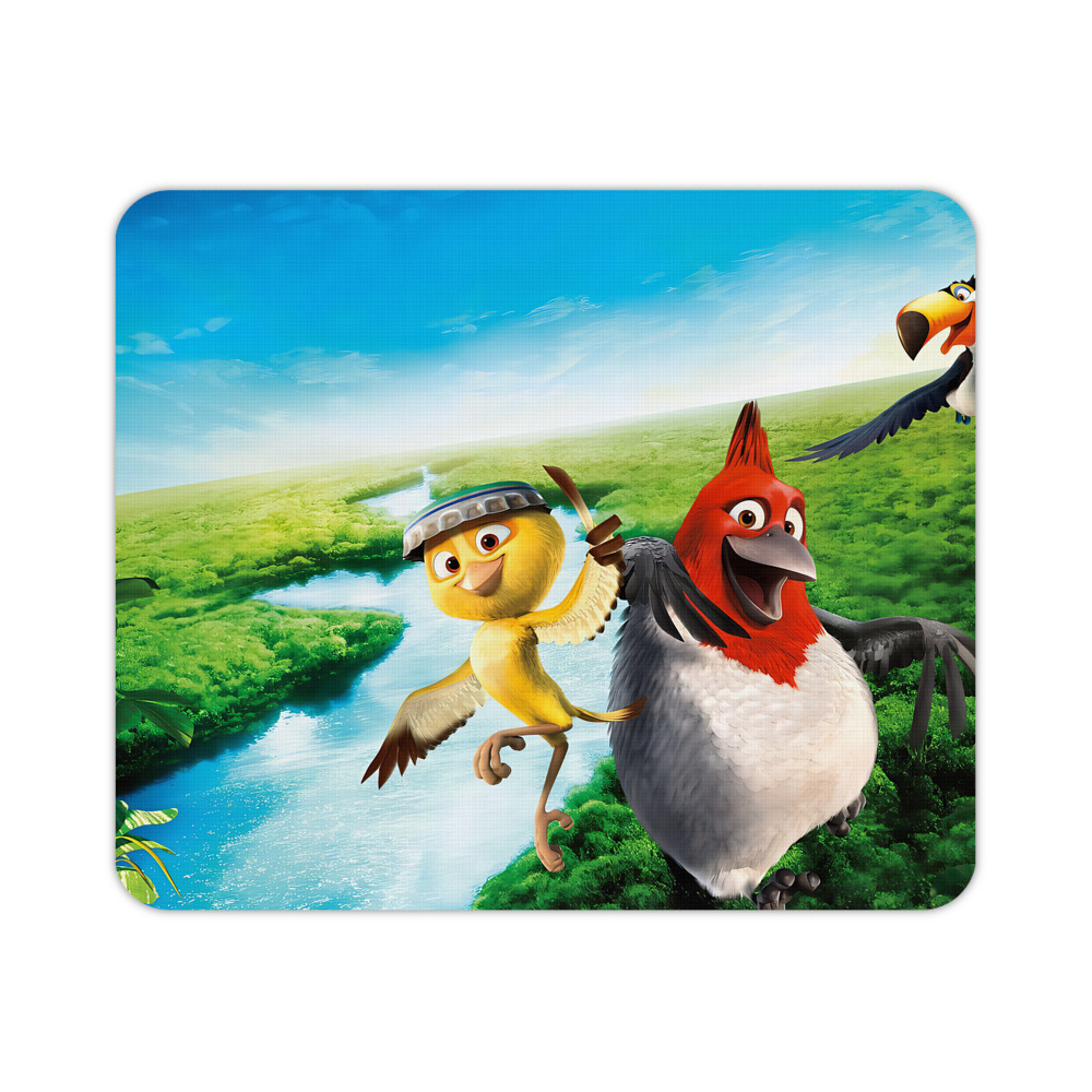 （画像用） Angry Birds アングリーバード マウスパッド ステッチ加工 ラバー素材 防水 滑り止め 超薄型 ゲーミング/オフィス対応