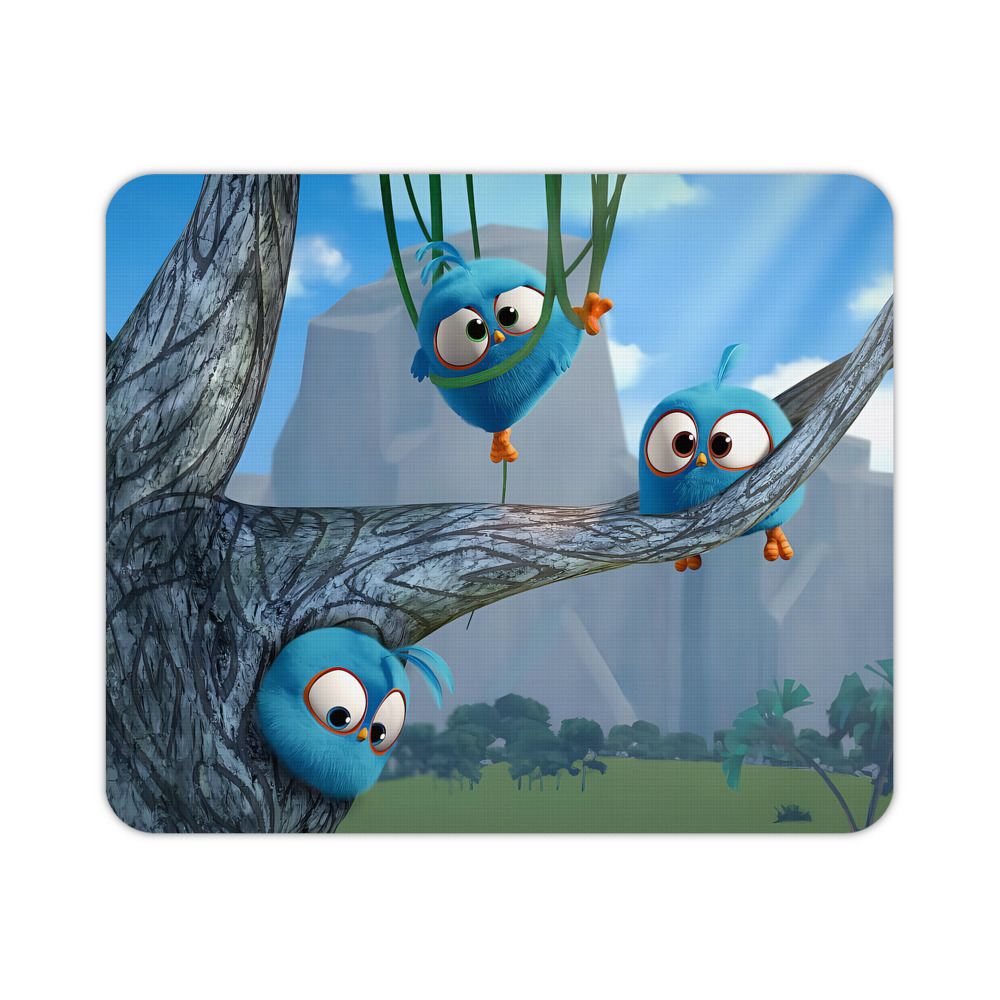 （画像用） Angry Birds アングリーバード マウスパッド ステッチ加工 ラバー素材 防水 滑り止め 超薄型 ゲーミング/オフィス対応