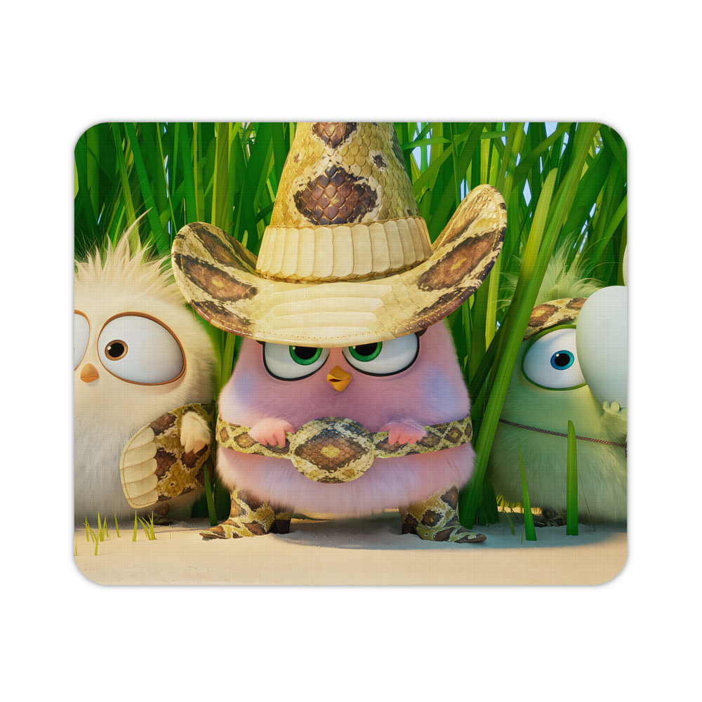 （画像用） Angry Birds アングリーバード マウスパッド ステッチ加工 ラバー素材 防水 滑り止め 超薄型 ゲーミング/オフィス対応