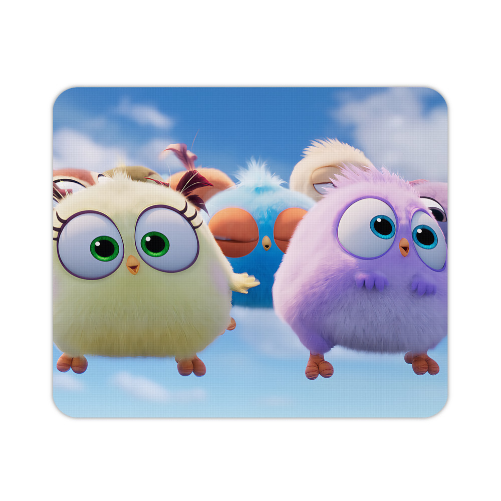 （画像用） Angry Birds アングリーバード マウスパッド ステッチ加工 ラバー素材 防水 滑り止め 超薄型 ゲーミング/オフィス対応