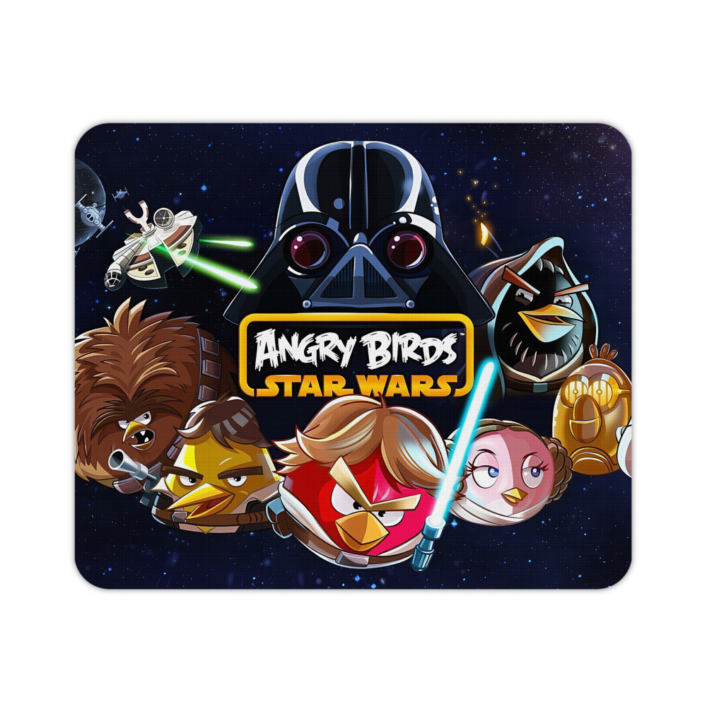 （画像用） Angry Birds アングリーバード マウスパッド ステッチ加工 ラバー素材 防水 滑り止め 超薄型 ゲーミング/オフィス対応