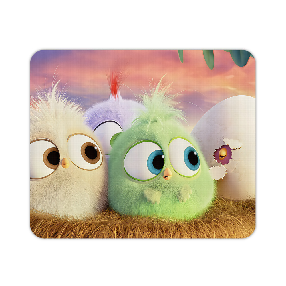 （画像用） Angry Birds アングリーバード マウスパッド ステッチ加工 ラバー素材 防水 滑り止め 超薄型 ゲーミング/オフィス対応