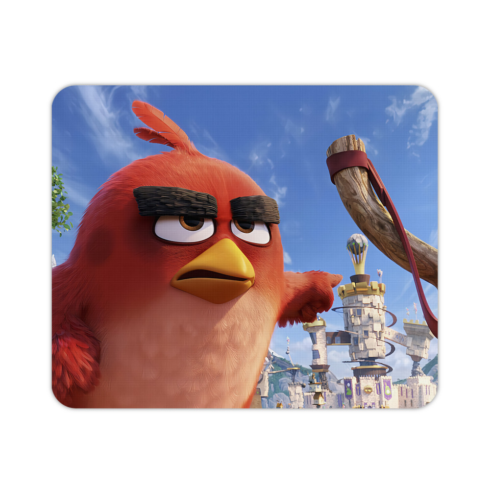 （画像用） Angry Birds アングリーバード マウスパッド ステッチ加工 ラバー素材 防水 滑り止め 超薄型 ゲーミング/オフィス対応