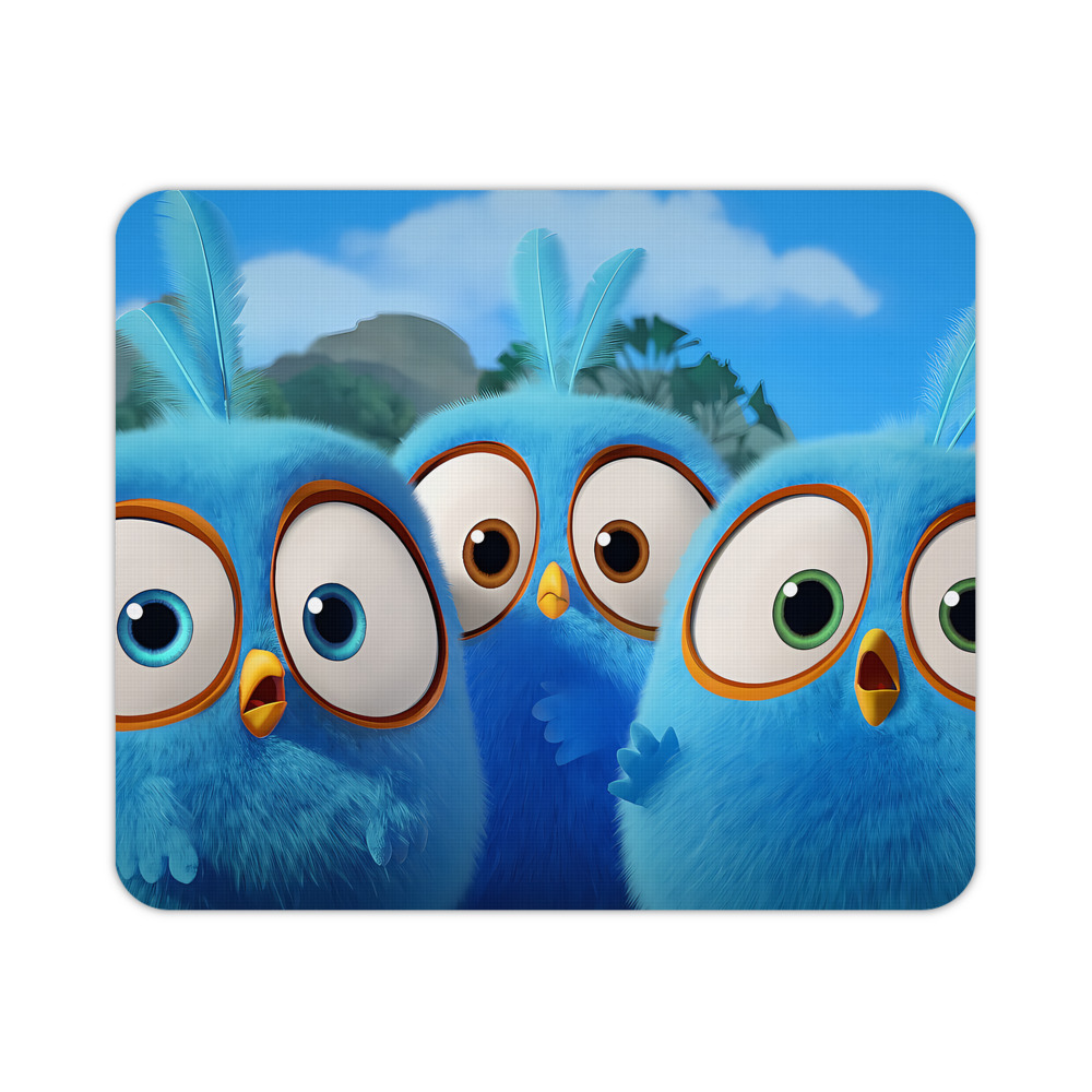 （画像用） Angry Birds アングリーバード マウスパッド ステッチ加工 ラバー素材 防水 滑り止め 超薄型 ゲーミング/オフィス対応