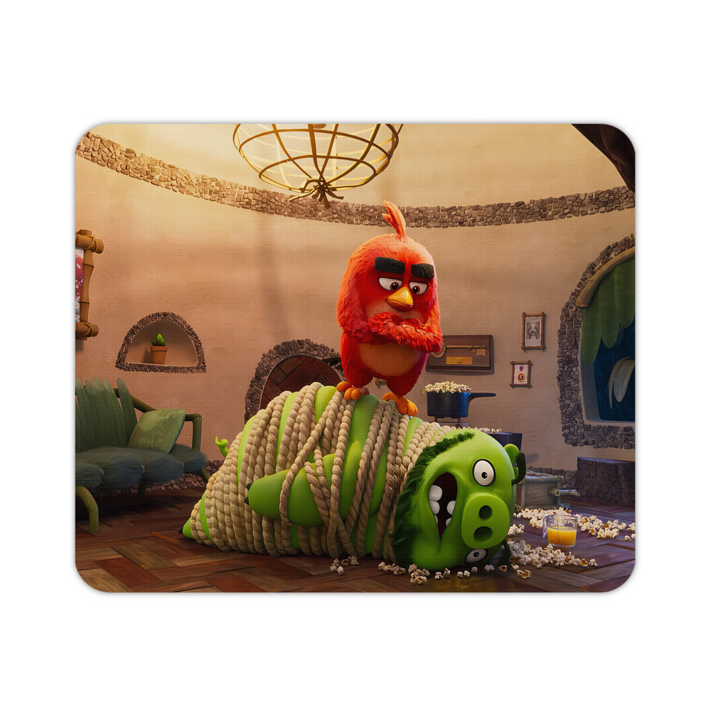（画像用） Angry Birds アングリーバード マウスパッド ステッチ加工 ラバー素材 防水 滑り止め 超薄型 ゲーミング/オフィス対応
