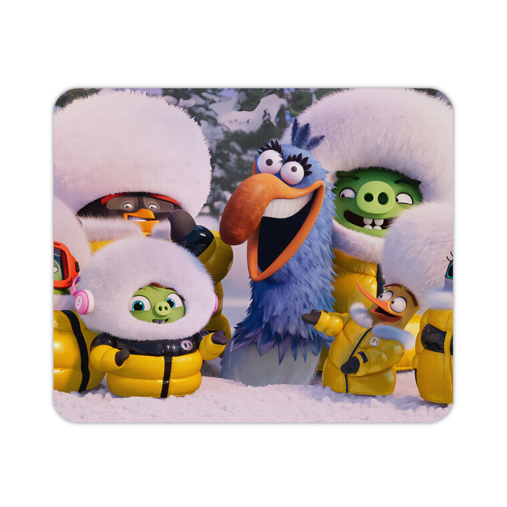 （画像用） Angry Birds アングリーバード マウスパッド ステッチ加工 ラバー素材 防水 滑り止め 超薄型 ゲーミング/オフィス対応