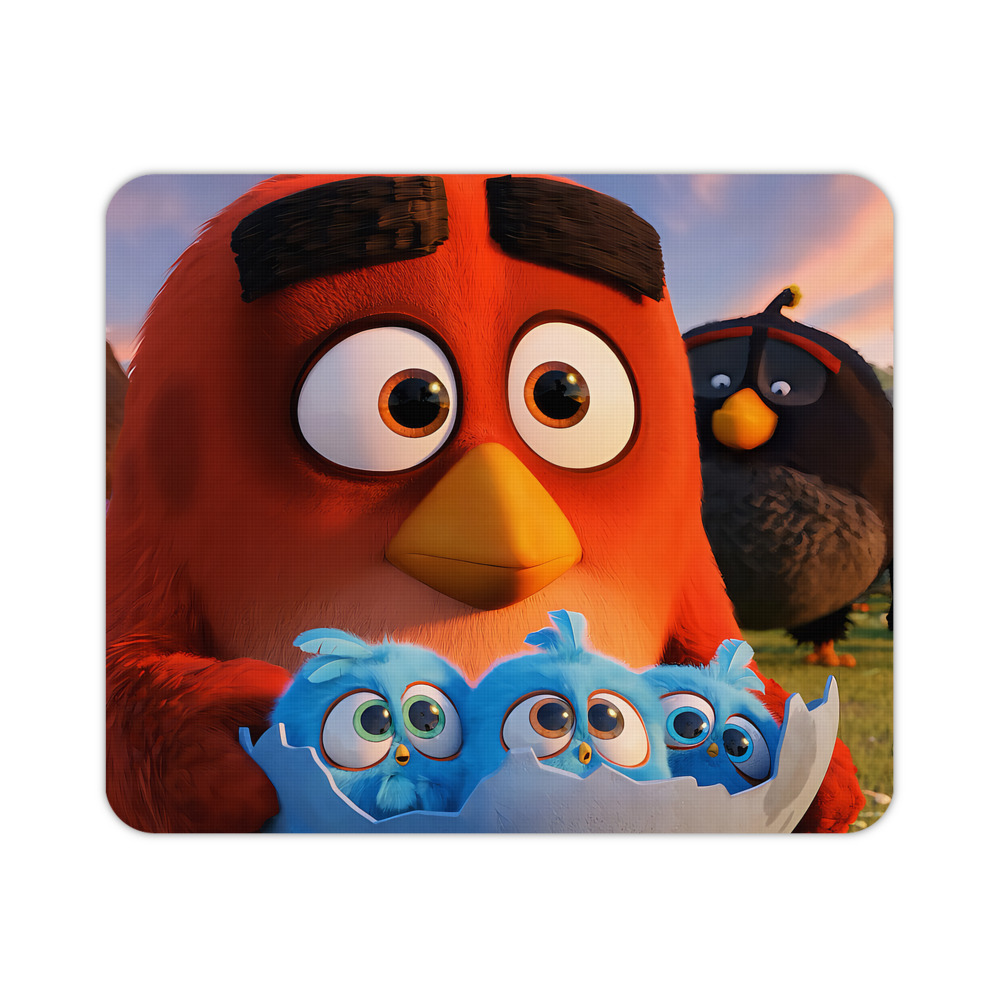 （画像用） Angry Birds アングリーバード マウスパッド ステッチ加工 ラバー素材 防水 滑り止め 超薄型 ゲーミング/オフィス対応