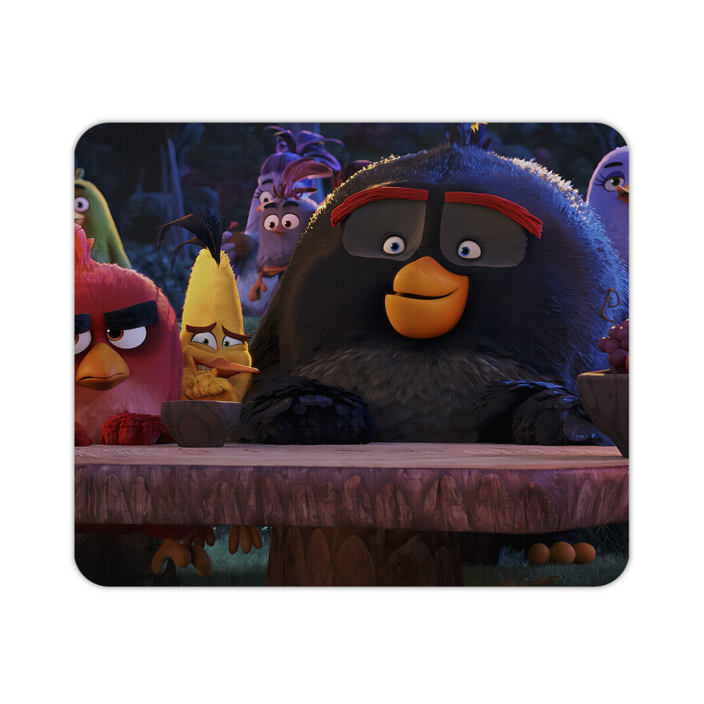 （画像用） Angry Birds アングリーバード マウスパッド ステッチ加工 ラバー素材 防水 滑り止め 超薄型 ゲーミング/オフィス対応