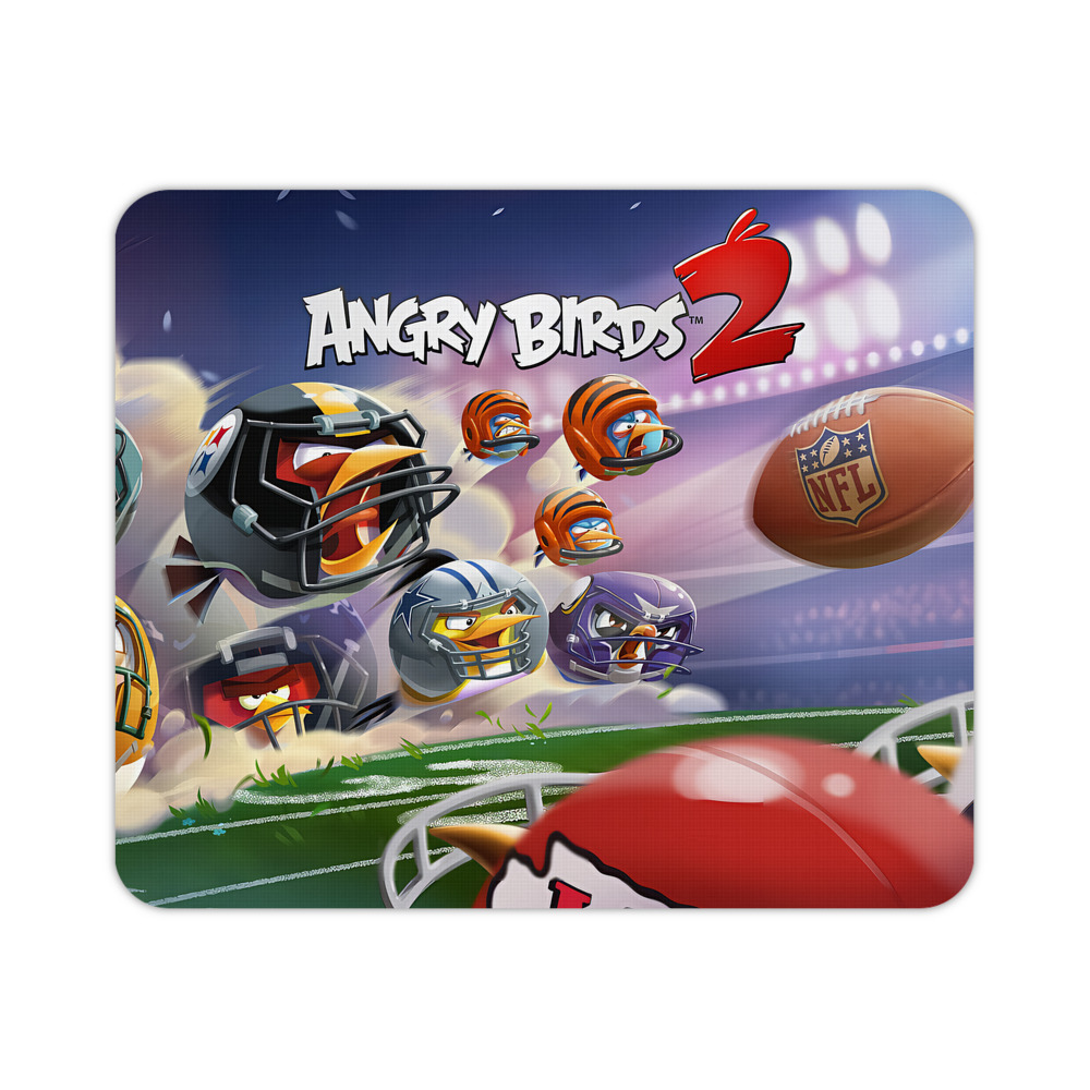 （画像用） Angry Birds アングリーバード マウスパッド ステッチ加工 ラバー素材 防水 滑り止め 超薄型 ゲーミング/オフィス対応