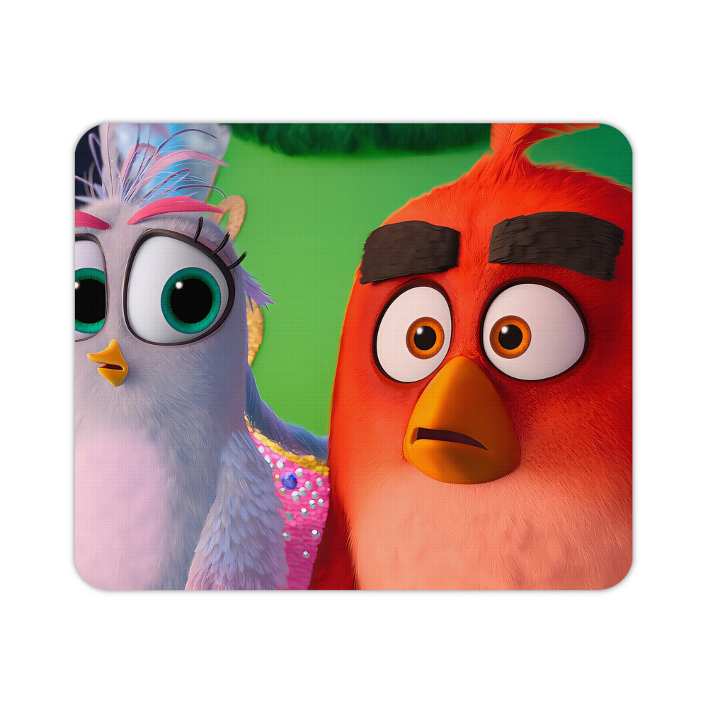 （画像用） Angry Birds アングリーバード マウスパッド ステッチ加工 ラバー素材 防水 滑り止め 超薄型 ゲーミング/オフィス対応