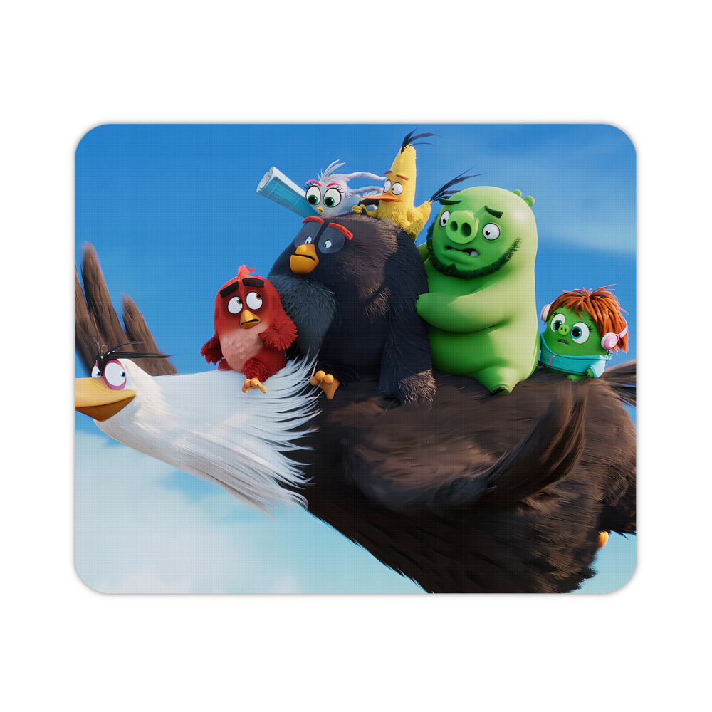 （画像用） Angry Birds アングリーバード マウスパッド ステッチ加工 ラバー素材 防水 滑り止め 超薄型 ゲーミング/オフィス対応
