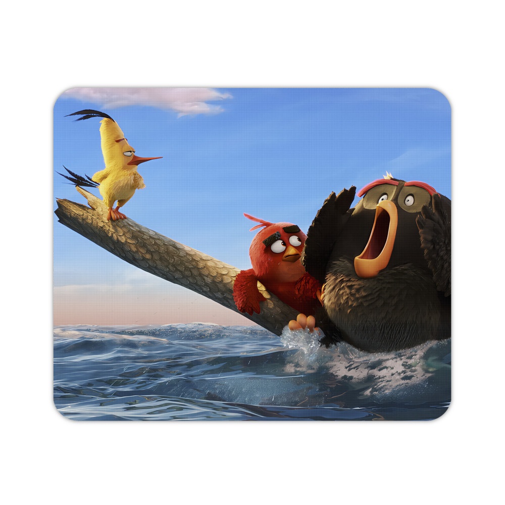 （画像用） Angry Birds アングリーバード マウスパッド ステッチ加工 ラバー素材 防水 滑り止め 超薄型 ゲーミング/オフィス対応