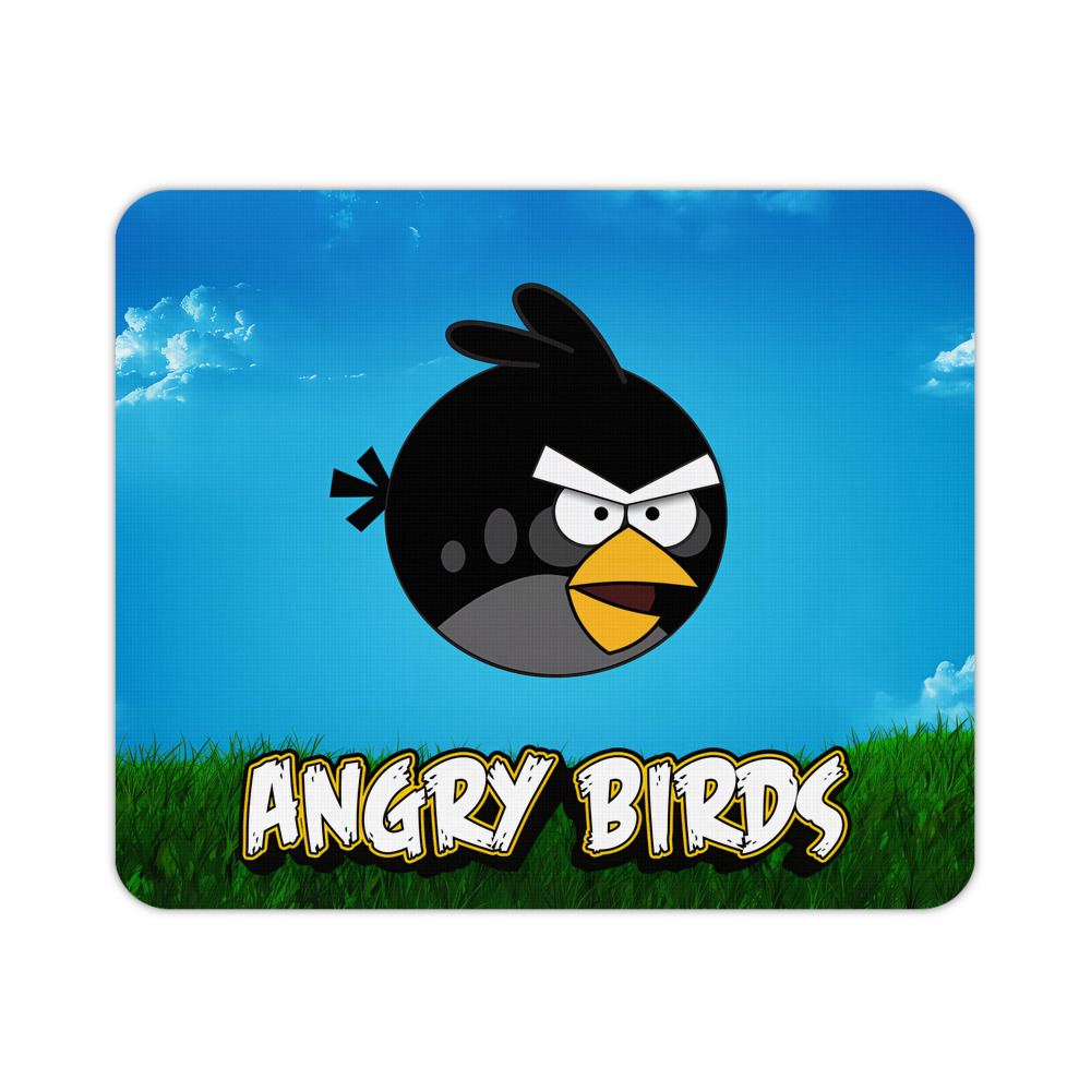 （画像用） Angry Birds アングリーバード マウスパッド ステッチ加工 ラバー素材 防水 滑り止め 超薄型 ゲーミング/オフィス対応