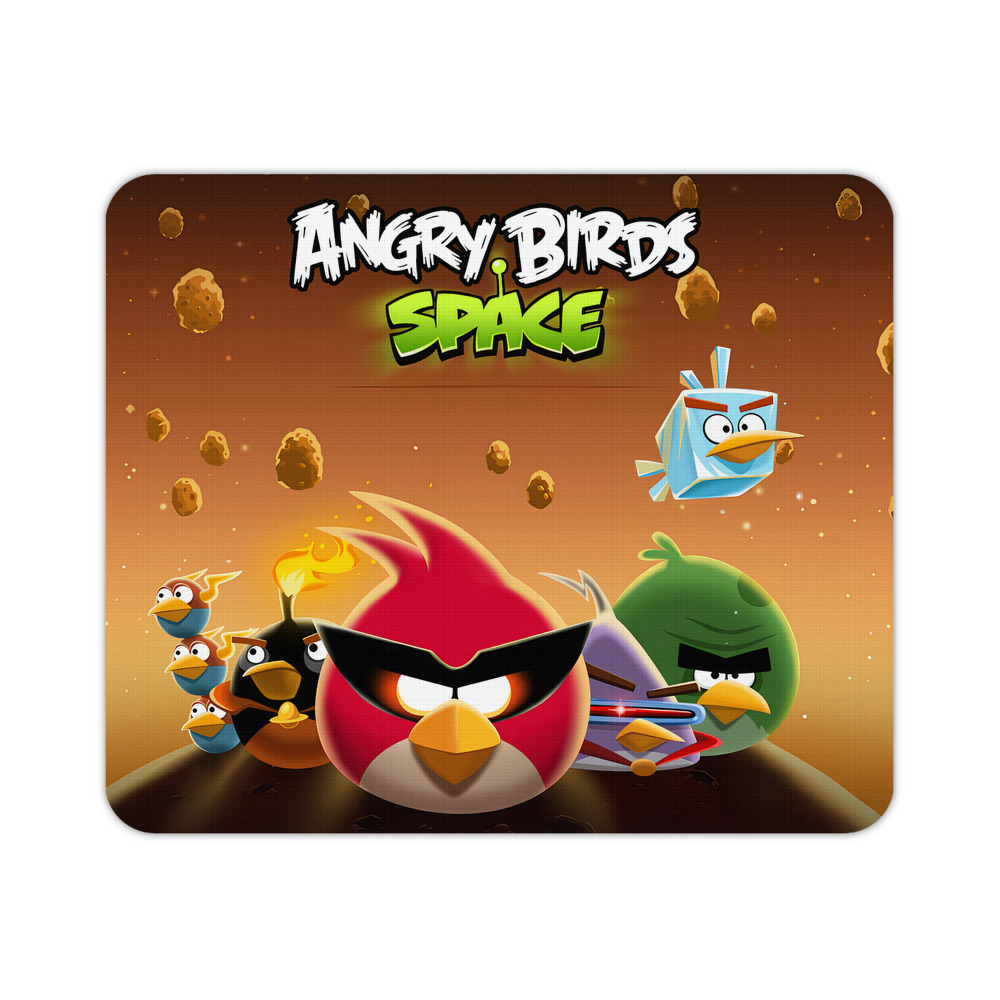 （画像用） Angry Birds アングリーバード マウスパッド ステッチ加工 ラバー素材 防水 滑り止め 超薄型 ゲーミング/オフィス対応