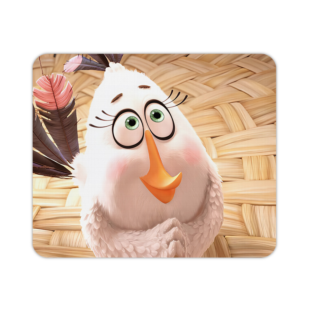 （画像用） Angry Birds アングリーバード マウスパッド ステッチ加工 ラバー素材 防水 滑り止め 超薄型 ゲーミング/オフィス対応