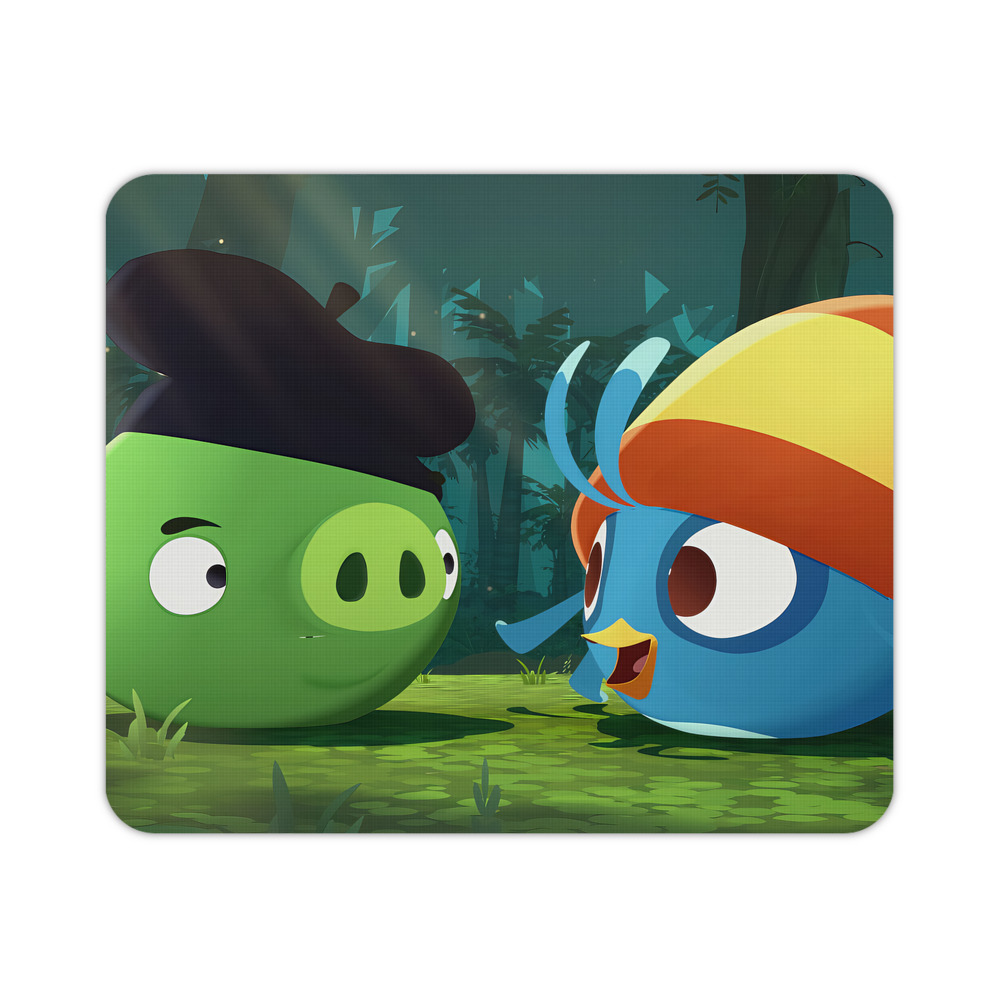 （画像用） Angry Birds アングリーバード マウスパッド ステッチ加工 ラバー素材 防水 滑り止め 超薄型 ゲーミング/オフィス対応