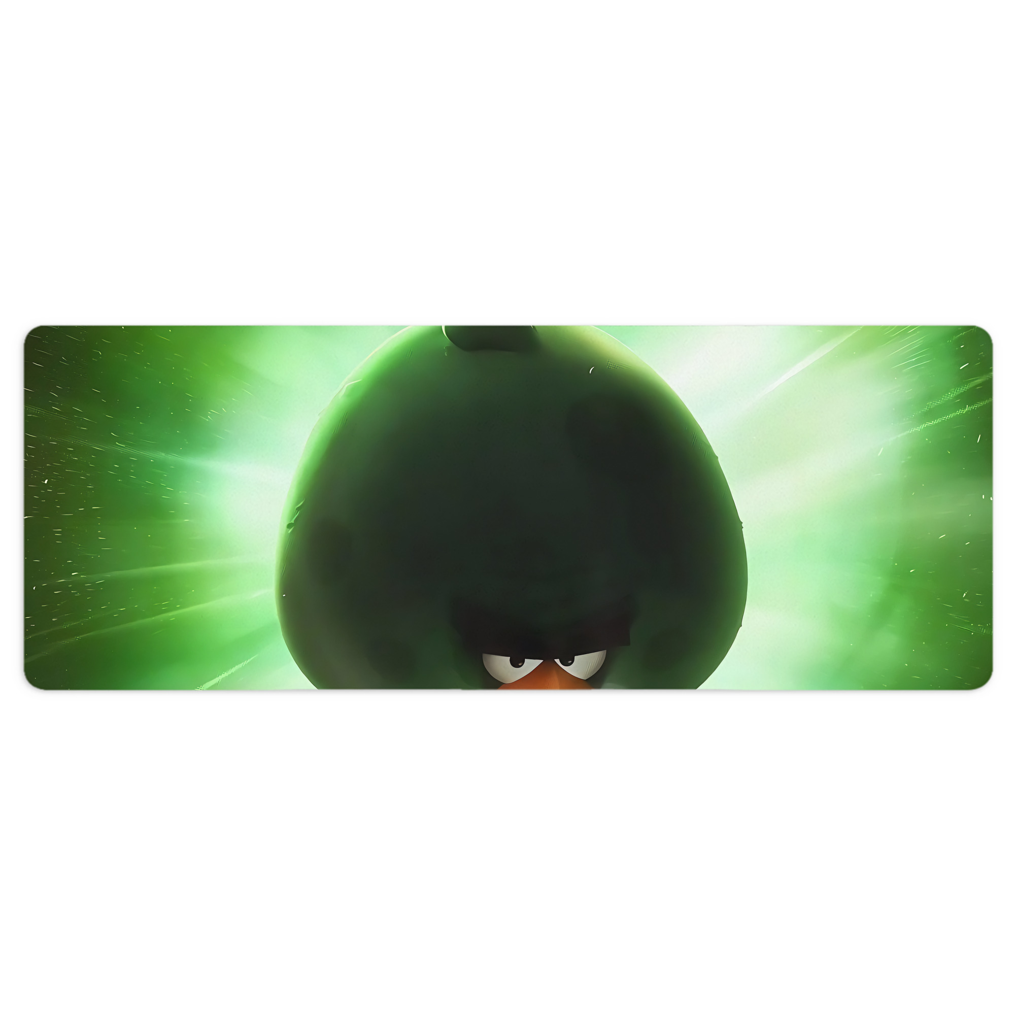（画像用） Angry Birds アングリーバード ステッチ加工 大判デスクマット／滑り止めマウスパッド