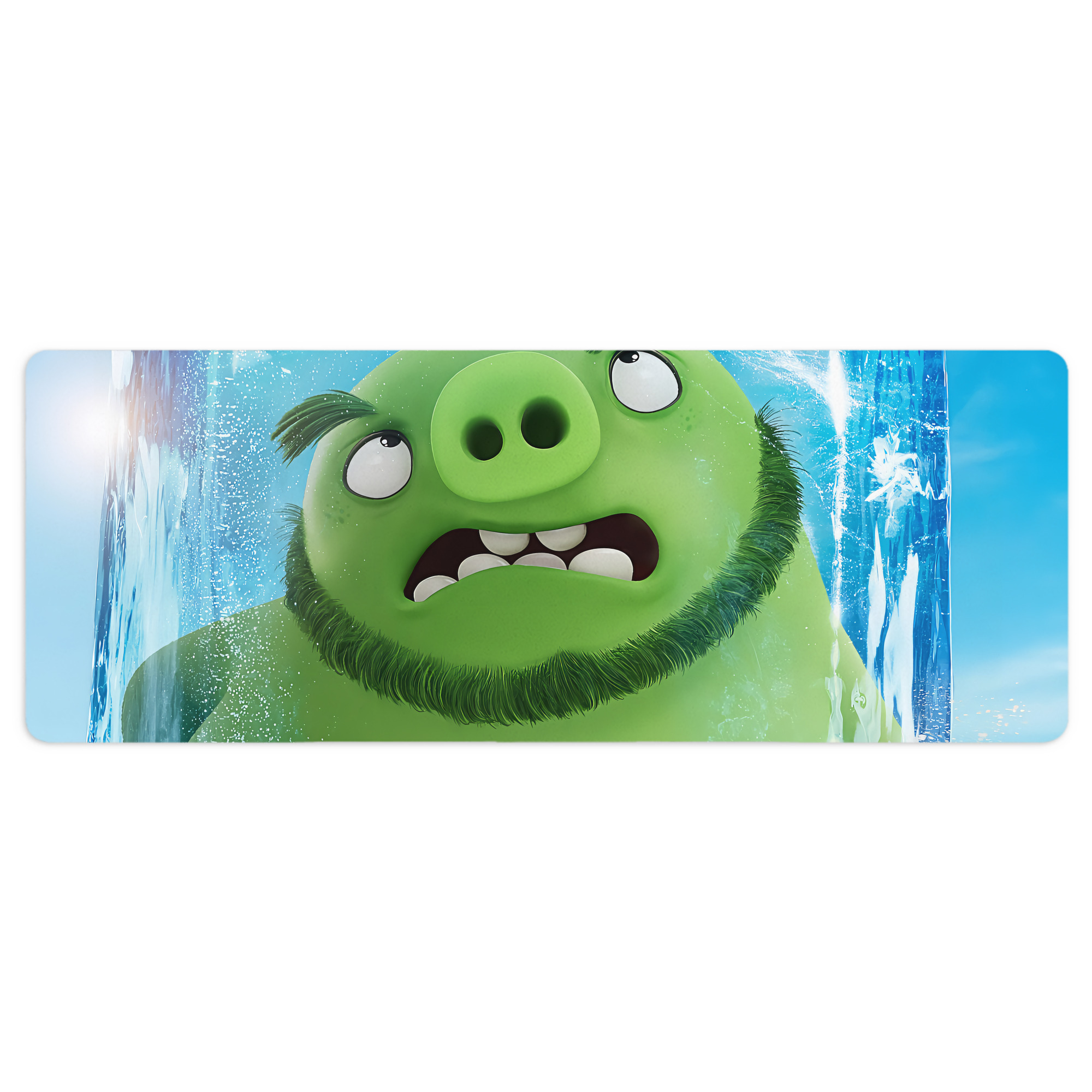 （画像用） Angry Birds アングリーバード ステッチ加工 大判デスクマット／滑り止めマウスパッド