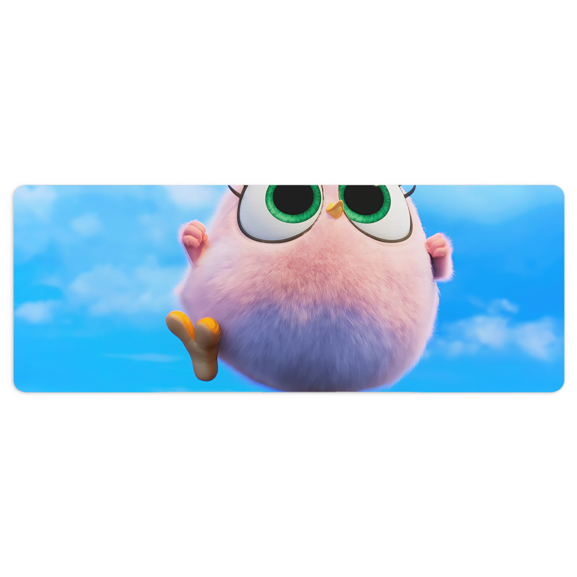 （画像用） Angry Birds アングリーバード ステッチ加工 大判デスクマット／滑り止めマウスパッド
