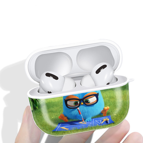 Angry Birds アングリーバード 【AirPods Pro用】ハードシェル保護ケース 耐衝撃・防指紋・カラビナ付き商品仕様