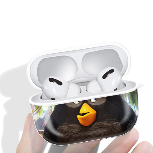 Angry Birds アングリーバード 【AirPods Pro用】ハードシェル保護ケース 耐衝撃・防指紋・カラビナ付き商品仕様