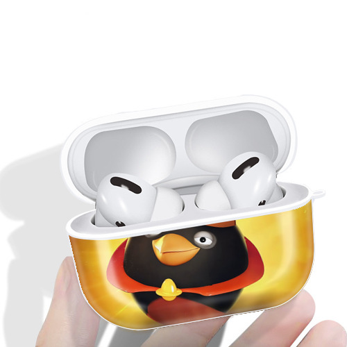 Angry Birds アングリーバード 【AirPods Pro用】ハードシェル保護ケース 耐衝撃・防指紋・カラビナ付き商品仕様