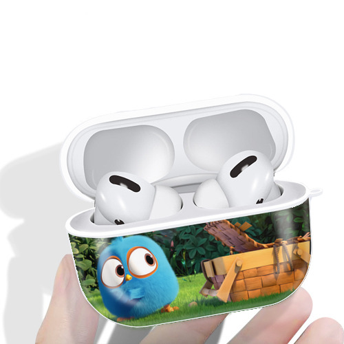 Angry Birds アングリーバード 【AirPods Pro用】ハードシェル保護ケース 耐衝撃・防指紋・カラビナ付き商品仕様